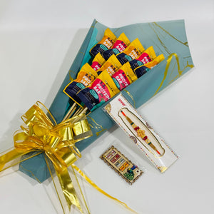 Bro-Tein Rakhi Bouquet