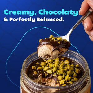 Chocolate Pista Cheesecake