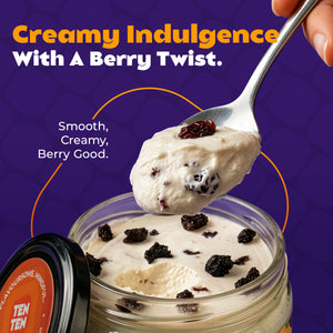 Blueberry Baked Yoghurt
