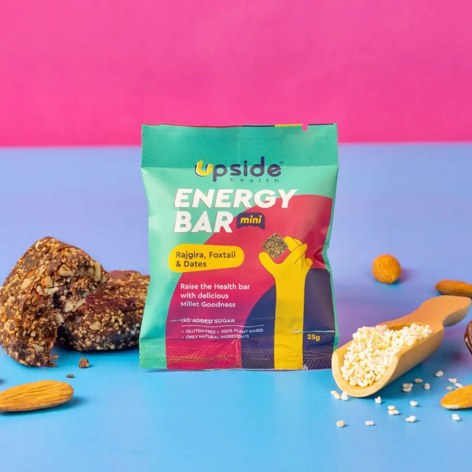 Energy Bar: Almonds Rajgira & Dates Energy Bar: Almonds Rajgira & Dates